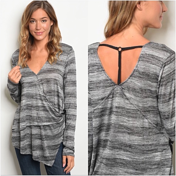 Tops - 📍SALE Soft Wraparound V-Neck Tunic Top SML